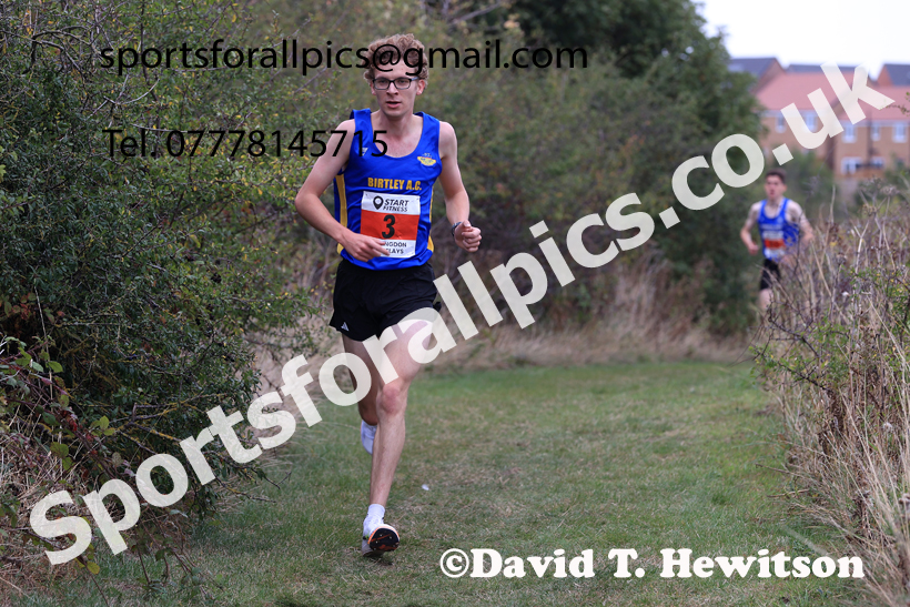 Senior Mens Relay, 2025 Farringdon Cross Country Relays, Sunderland. Photo: David T. Hewitson/Sports for All Pics